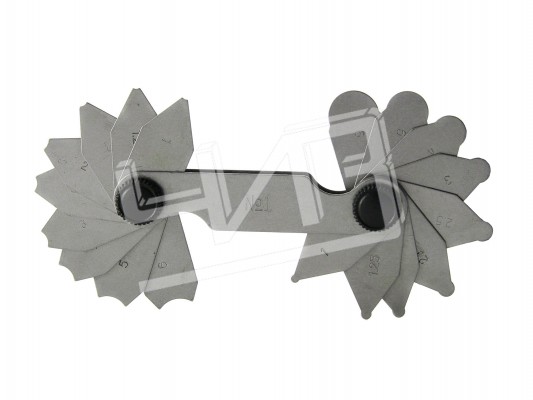 Набор шаблонов радиусных №1 (R 1-6мм) ЧИЗ